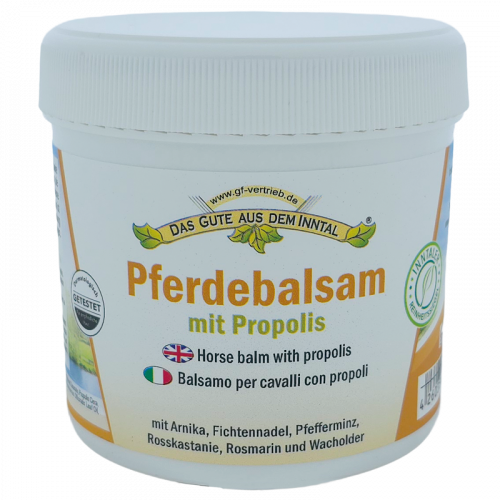 Pferdebalsam mit Propolis 200 und 500 ml