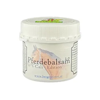 Pferdebalsam mit maximalen Pflanzenstoffen plus Zirbenöl und  Weihrauchöl