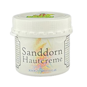 Sanddorn Hand-und Körperpflege-Creme mit Olivenöl - Urea - Aloe-Vera - Sanddorn 250 ml