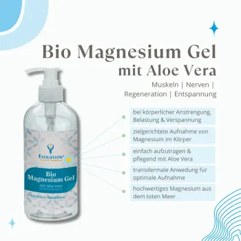 Magnesium-Gel Körper-Muskeln-Gelenke-Pflege