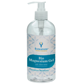 Preview: Magnesium Gel mit Aloe Vera Massagegel für den gesamen Körper 500 ml Pumpflasche