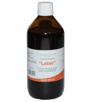 Niere-Leber-Immunsystem-Teekonzentrate